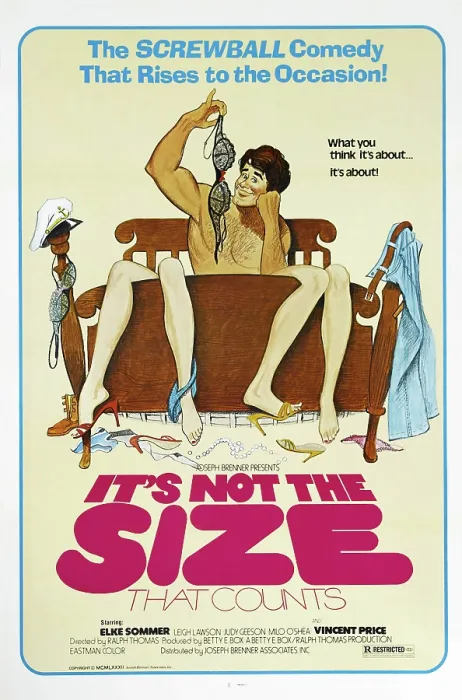 Framed Print : PERCY'S PROGRESS, (aka IT'S NOT THE SIZE THAT COUNTS), US poster, Leigh Lawson, 1974