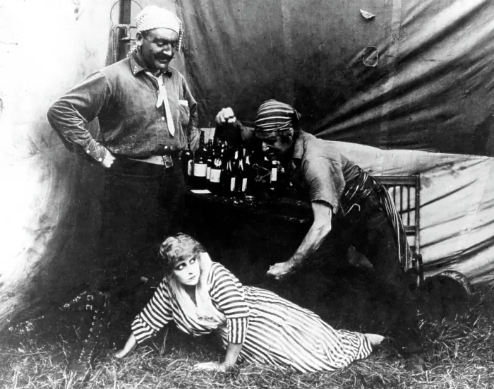 Framed Print : THE PERILS OF PAULINE, Clifford Bruce, Pearl White, 1914 Framed Print : THE PERILS OF PAULINE, Clifford Bruce, Pearl White, 1914