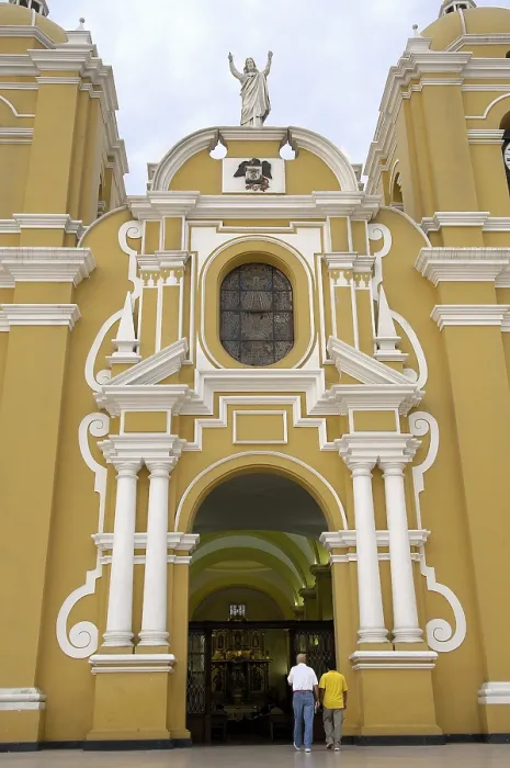 Framed Print : PERU. Trujillo. Arms Square. Faade of the cathedral. AISA / Everett Collection**US SALES ONLY** Framed Print : PERU. Trujillo. Arms Square. Faade of the cathedral. AISA / Everett Collection**US SALES ONLY**