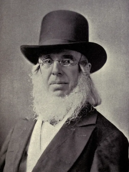 Framed Print : Peter Cooper 1791-1883 built the TOM THUMB in 1830 the first steam locomotive manufactured in the U.S