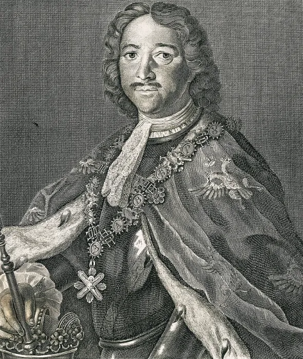 Framed Print : Peter I 'the Great' (1672-1725). Etching. SPAIN. Madrid. National Library. AISA / Everett Collection**US SALES ONLY** Framed Print : Peter I 'the Great' (1672-1725). Etching. SPAIN. Madrid. National Library. AISA / Everett Collection**US SALES ONLY**