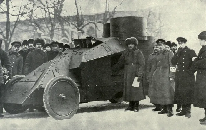 Framed Print : Petrograd City Militia replaced the Czarist police during Russian Revolution. 1917
