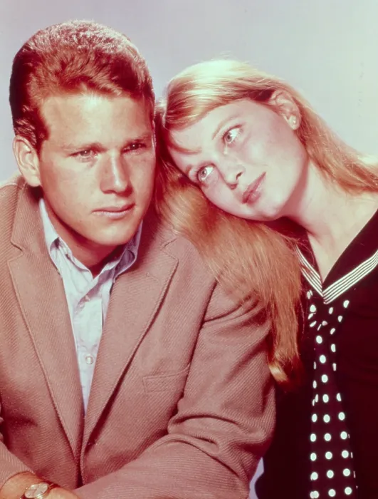 Framed Print : PEYTON PLACE, Ryan O'Neal, Mia Farrow, 1964-1969