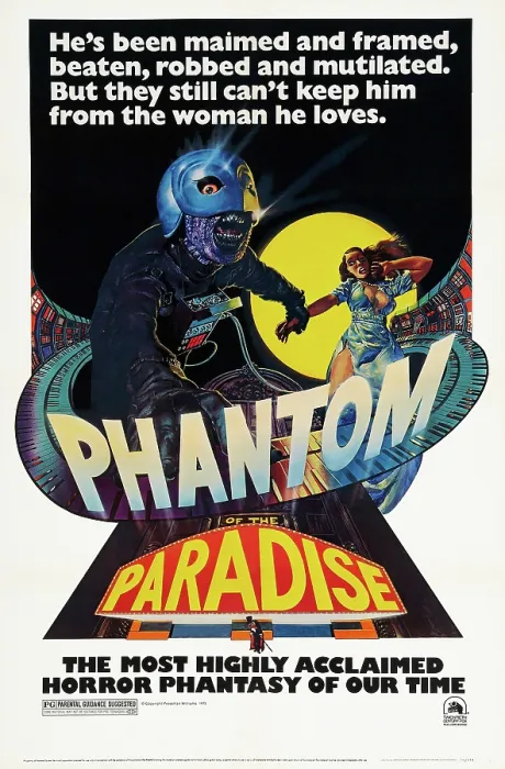 Framed Print : PHANTOM OF THE PARADISE, US poster art, 1974. TM & Copyright 20th Century Fox Film Corp. All rights reserved  /  Courtesy: Everett Collection
