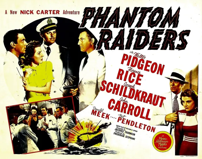 Framed Print : PHANTOM RAIDERS, top left from left: Walter Pidgeon, Florence Rice, John Carroll, Joseph Schildkraut, bottom from left: Alec Craig, Steffi Duna, Walter Pidgeon Framed Print : PHANTOM RAIDERS, top left from left: Walter Pidgeon, Florence Rice, John Carroll, Joseph Schildkraut, bottom from left: Alec Craig, Steffi Duna, Walter Pidgeon
