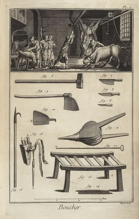 Framed Print : Pharmaceutical laboratory. Picture of the 'Enciclopdie' (1751). Engraving. SPAIN. Barcelona. Biblioteca de Catalunya (National Library of Catalonia)