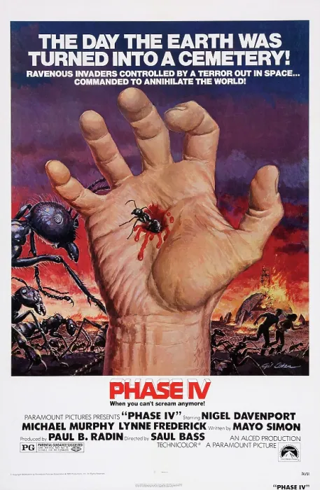 Framed Print : PHASE IV, US poster art, 1974 Framed Print : PHASE IV, US poster art, 1974