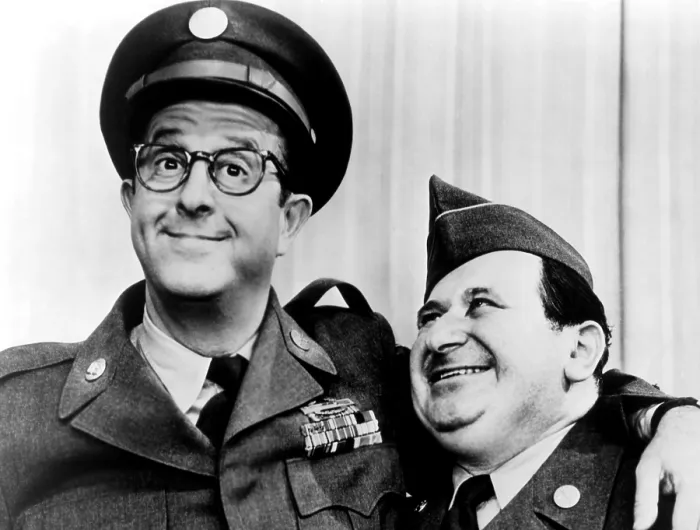 Framed Print : THE PHIL SILVERS SHOW, (aka YOU'LL NEVER GET RICH, aka SGT. BILKO), Phil Silvers, Maurice Gosfield, 1955-59 Framed Print : THE PHIL SILVERS SHOW, (aka YOU'LL NEVER GET RICH, aka SGT. BILKO), Phil Silvers, Maurice Gosfield, 1955-59