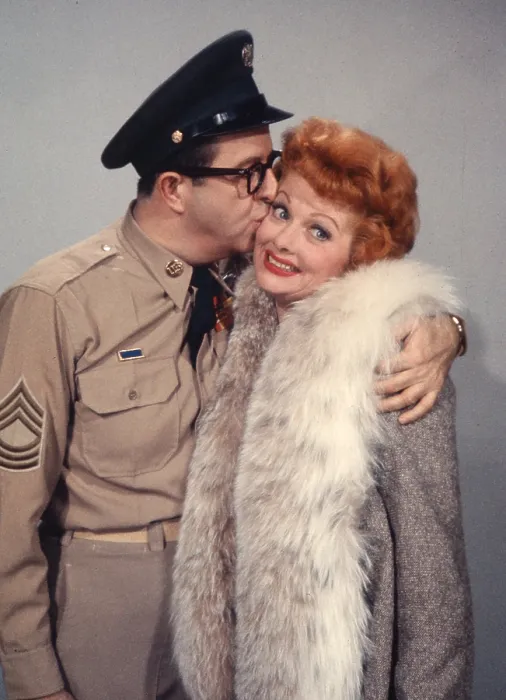 Framed Print : THE PHIL SILVERS SHOW, Phil Silvers, Lucille Ball, Bilko's Ape Man, (Season 4, ep. 424, aired Mar. 18, 1959), 1955-1959
