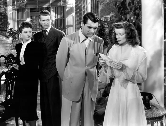 Framed Print : THE PHILADELPHIA STORY, Ruth Hussey, James Stewart, Cary Grant, Katharine Hepburn, 1940 Framed Print : THE PHILADELPHIA STORY, Ruth Hussey, James Stewart, Cary Grant, Katharine Hepburn, 1940