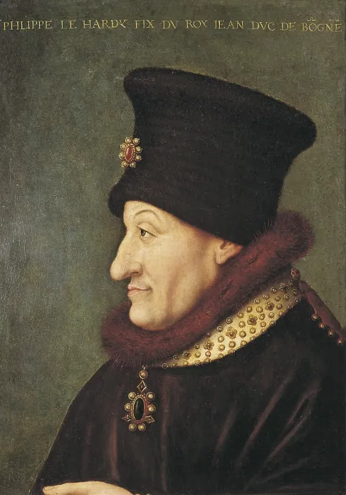 Framed Print : Philip II the Bold, of Burgondy (1342-1404). Duke of Burgundy (1363-1404). Anonymous author (16th c.). Flemish art. Oil on wood. FRANCE. Versailles. National Museum of Versailles Framed Print : Philip II the Bold, of Burgondy (1342-1404). Duke of Burgundy (1363-1404). Anonymous author (16th c.). Flemish art. Oil on wood. FRANCE. Versailles. National Museum of Versailles