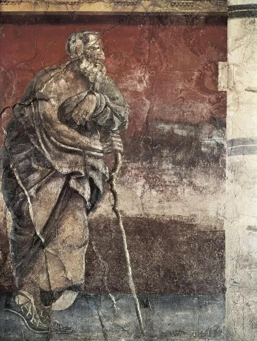 Framed Print : The Philosopher. 1st c. Roman art. Early Empire. Fresco. ITALY. Naples. National Museum of Archaeology. Proc: ITALY. Herculaneum. AISA / Everett Collection**US SALES ONLY** Framed Print : The Philosopher. 1st c. Roman art. Early Empire. Fresco. ITALY. Naples. National Museum of Archaeology. Proc: ITALY. Herculaneum. AISA / Everett Collection**US SALES ONLY**
