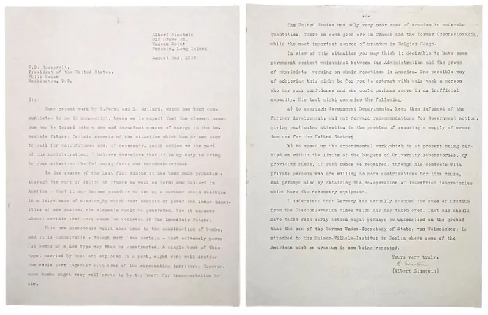 Framed Print : Physicist Albert Einstein's letter to President Franklin Roosevelt, Aug. 2, 1939 Framed Print : Physicist Albert Einstein's letter to President Franklin Roosevelt, Aug. 2, 1939