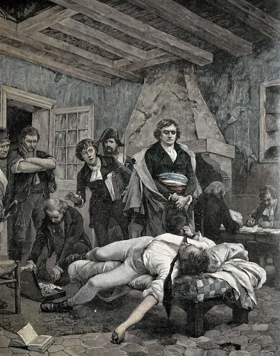 Framed Print : Pichegru's suicide (1804). Engraving. FRANCE. Paris. National Library. AISA / Everett Collection**US SALES ONLY** Framed Print : Pichegru's suicide (1804). Engraving. FRANCE. Paris. National Library. AISA / Everett Collection**US SALES ONLY**
