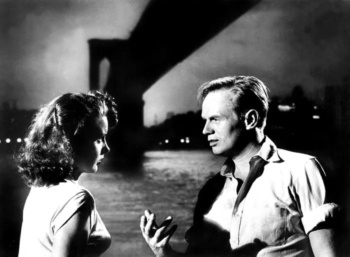 Framed Print : PICKUP ON SOUTH STREET, Jean Peters, Richard Widmark, 1953, TM and Copyright (c) 20th Century-Fox Film Corp. All Rights Reserved Framed Print : PICKUP ON SOUTH STREET, Jean Peters, Richard Widmark, 1953, TM and Copyright (c) 20th Century-Fox Film Corp. All Rights Reserved