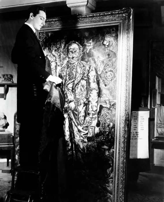 Framed Print : THE PICTURE OF DORIAN GRAY, Hurd Hatfield, 1945 Framed Print : THE PICTURE OF DORIAN GRAY, Hurd Hatfield, 1945