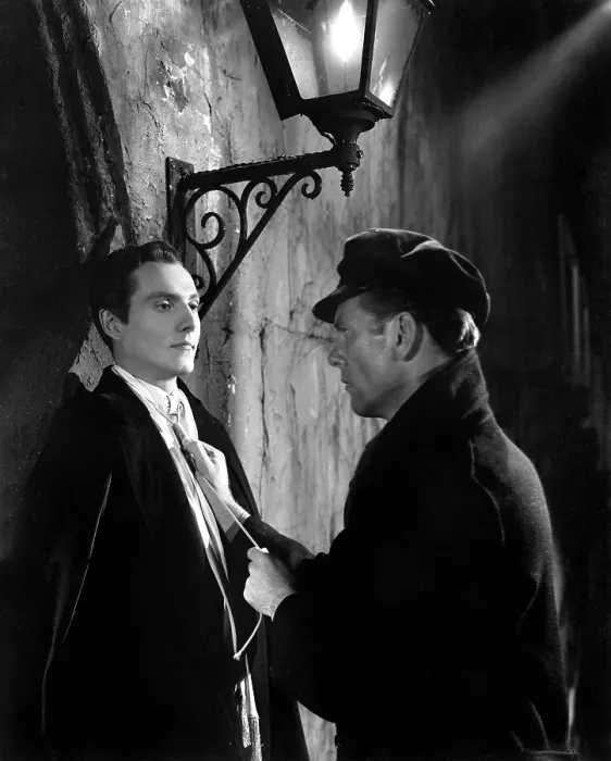 Framed Print : THE PICTURE OF DORIAN GRAY, Hurd Hatfield (left), 1945