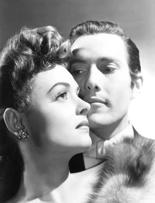 Framed Print : THE PICTURE OF DORIAN GRAY, from left: Donna Reed, Hurd Hatfield, 1945 Framed Print : THE PICTURE OF DORIAN GRAY, from left: Donna Reed, Hurd Hatfield, 1945