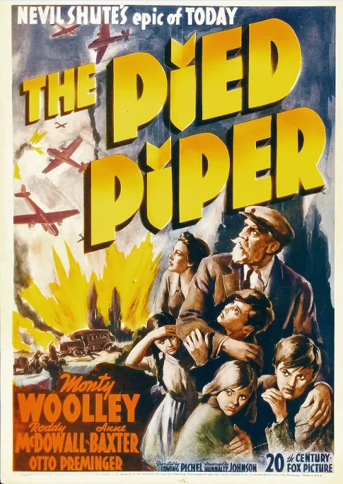 Framed Print : THE PIED PIPER, from left: Anne Baxter, Monty Woolley, Roddy McDowall, 1942, TM and Copyright 20th Century Fox Film Corp. All rights reserved. / courtesy Everett Collection