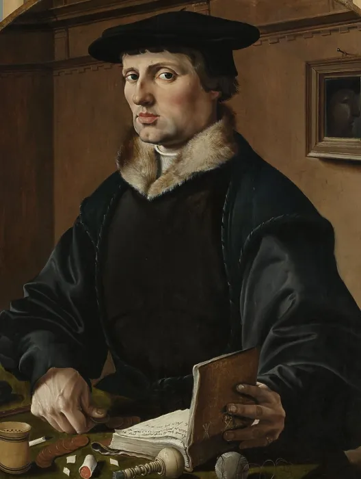 Framed Print : Pieter Gerritsz Bicker, by Maarten van Heemskerck, 1529, Dutch painting, oil on panel Framed Print : Pieter Gerritsz Bicker, by Maarten van Heemskerck, 1529, Dutch painting, oil on panel