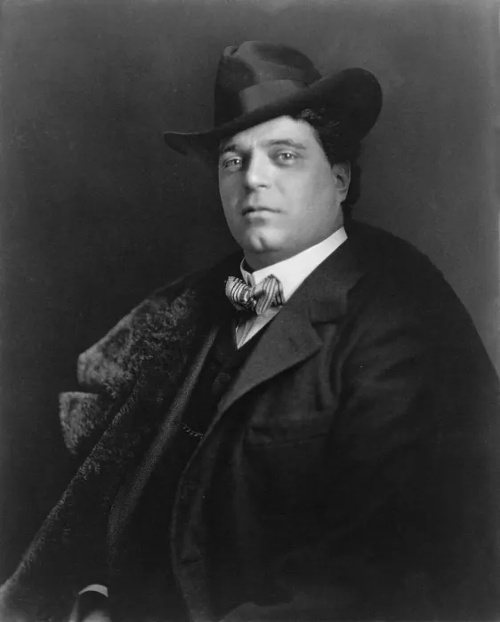 Framed Print : Pietro Mascagni (1863-1945), Italian operatic composer, became musical director of La Scala, Milan, in 1929. 1902