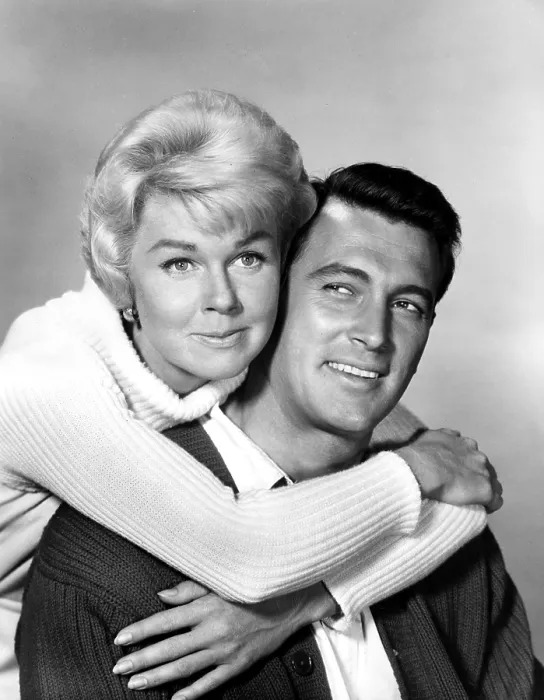 Framed Print : PILLOW TALK, Doris Day, Rock Hudson, 1959