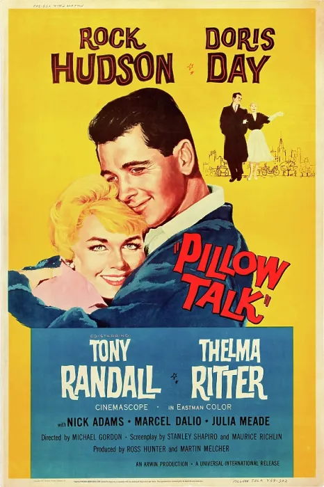 Framed Print : PILLOW TALK, U.S. poster, from left: Doris Day, Rock Hudson, 1959 Framed Print : PILLOW TALK, U.S. poster, from left: Doris Day, Rock Hudson, 1959