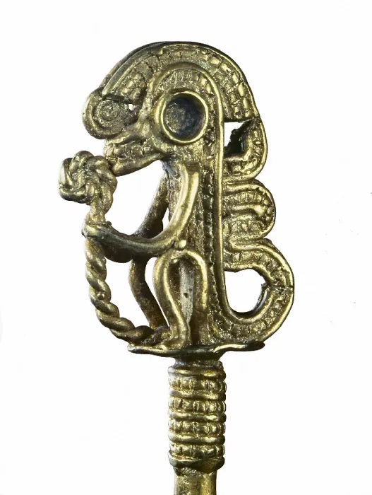 Framed Print : Pinhead with mythological figure. Pre-Columbian art. Jewelry. COLOMBIA. BogotA. Gold Museum. Proc: COLOMBIA. Restrepo. - P Framed Print : Pinhead with mythological figure. Pre-Columbian art. Jewelry. COLOMBIA. BogotA. Gold Museum. Proc: COLOMBIA. Restrepo. - P