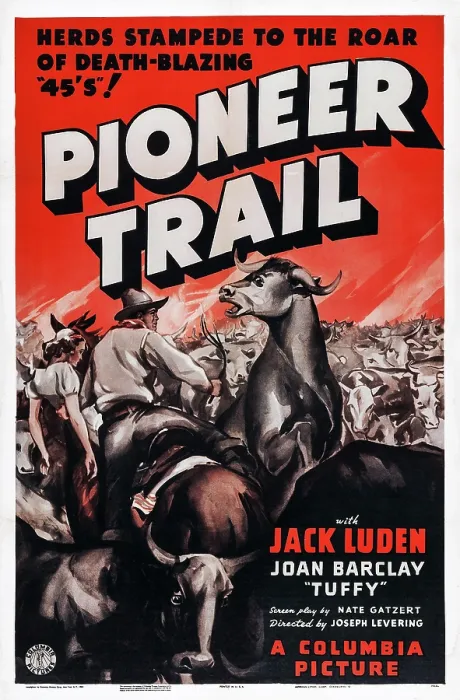 Framed Print : PIONEER TRAIL, US poster, 1938