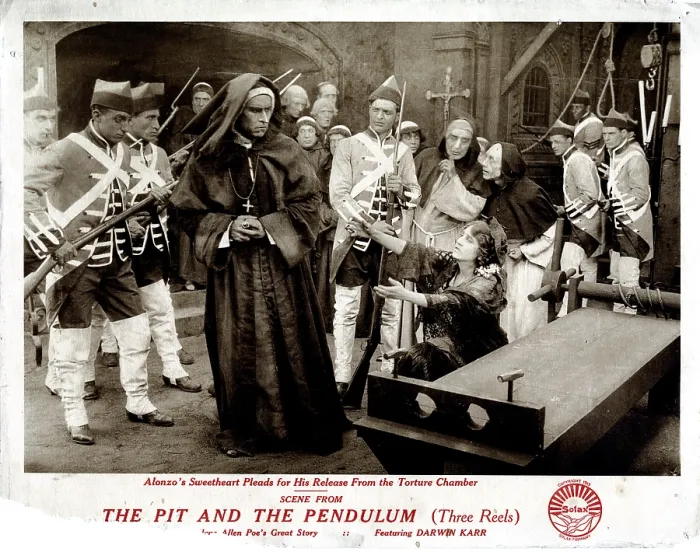 Framed Print : THE PIT AND THE PENDULUM, 1913 Framed Print : THE PIT AND THE PENDULUM, 1913