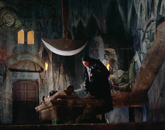 Framed Print : THE PIT AND THE PENDULUM, John Kerr, Vincent Price, 1961