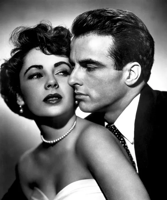 Framed Print : A PLACE IN THE SUN, Elizabeth Taylor, Montgomery Clift, 1951