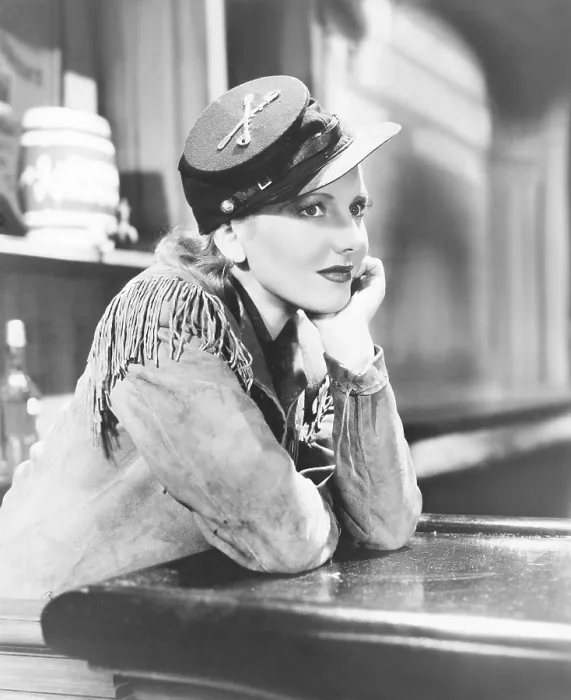 Framed Print : THE PLAINSMAN, Jean Arthur, 1936