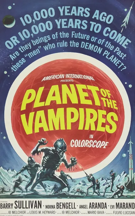 Framed Print : PLANET OF THE VAMPIRES, (aka TERRORE NELLO SPAZIO), poster art, 1965 Framed Print : PLANET OF THE VAMPIRES, (aka TERRORE NELLO SPAZIO), poster art, 1965