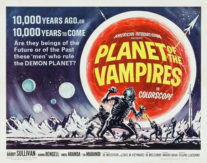 Framed Print : PLANET OF THE VAMPIRES, (aka TERRORE NELLO SPAZIO), US poster art, 1965 Framed Print : PLANET OF THE VAMPIRES, (aka TERRORE NELLO SPAZIO), US poster art, 1965