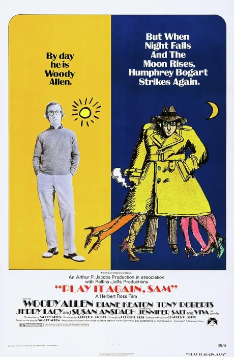 Framed Print : PLAY IT AGAIN, SAM, US poster, Woody Allen, 1972