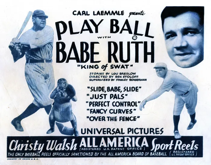Framed Print : PLAY BALL WITH BABE RUTH, Babe Ruth, 1920 Framed Print : PLAY BALL WITH BABE RUTH, Babe Ruth, 1920