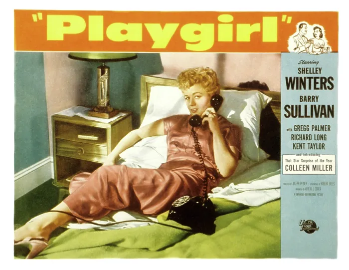 Framed Print : PLAYGIRL, Shelley Winters, 1954 Framed Print : PLAYGIRL, Shelley Winters, 1954
