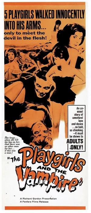 Framed Print : THE PLAYGIRLS AND THE VAMPIRE, (aka L'ULTIMA PREDA DEL VAMPIRO), US poster art, 1960