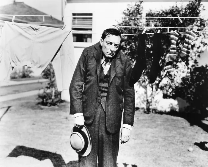 Framed Print : NOTHING BUT PLEASURE, Buster Keaton, 1940 Framed Print : NOTHING BUT PLEASURE, Buster Keaton, 1940