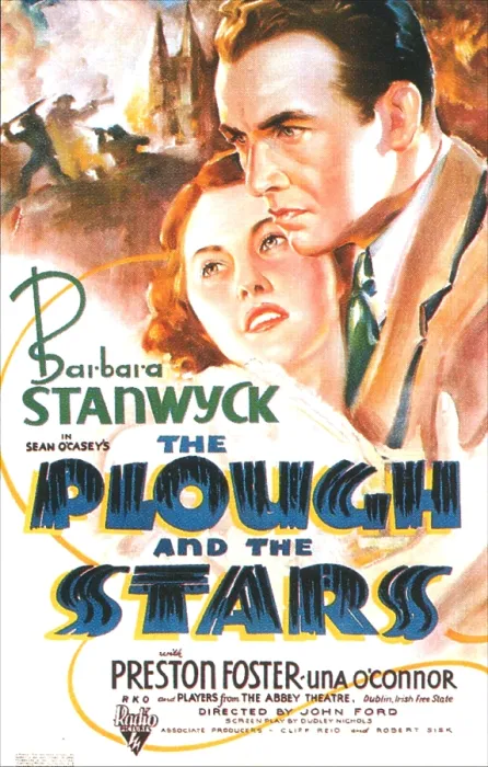 Framed Print : THE PLOUGH AND THE STARS, US poster, Barbara Stanwyck, Preston Foster, 1936