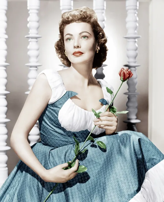 Framed Print : PLYMOUTH ADVENTURE, Gene Tierney, 1952