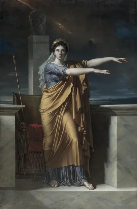 Framed Print : Polyhymnia, Muse of Eloquence, 1800, by Charles Meynier, 1768-1832, French painting, oil on canvas. She was the muse of sacred poetry, sacred hymn, dance, and eloquence Framed Print : Polyhymnia, Muse of Eloquence, 1800, by Charles Meynier, 1768-1832, French painting, oil on canvas. She was the muse of sacred poetry, sacred hymn, dance, and eloquence