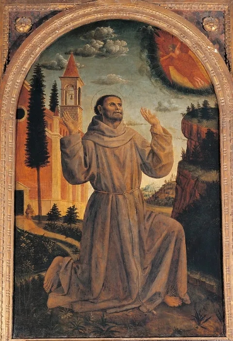 Framed Print : Polyptych of Saint Mary of the Graces, by Vincenzo Foppa, 1483 about, 15th Century, probably tempera and oil on panel, cm 144 x 96, 5 - Italy, Lombardy, Milan, Brera Art Gallery Framed Print : Polyptych of Saint Mary of the Graces, by Vincenzo Foppa, 1483 about, 15th Century, probably tempera and oil on panel, cm 144 x 96, 5 - Italy, Lombardy, Milan, Brera Art Gallery