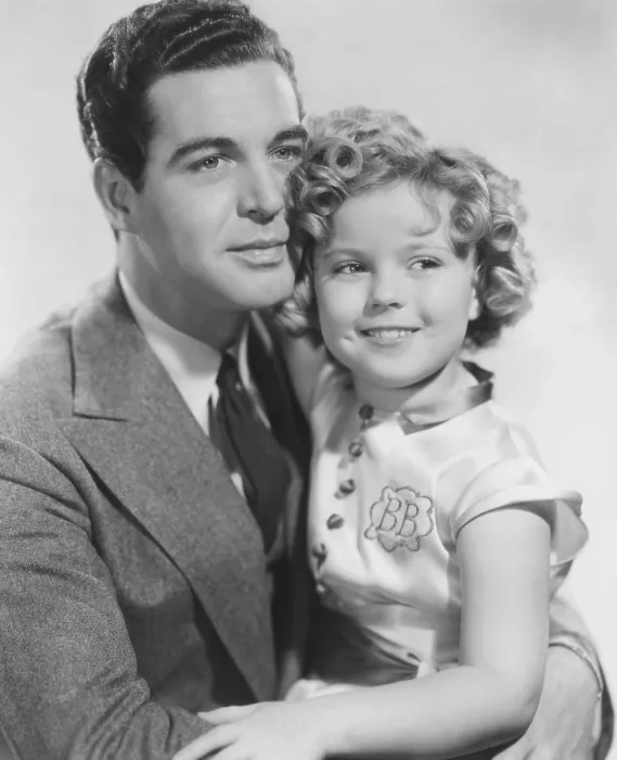Framed Print : POOR LITTLE RICH GIRL, from left: Michael Whalen, Shirley Temple, 1936, TM & Copyright 20th Century Fox Film Corp. / courtesy Everett Collection