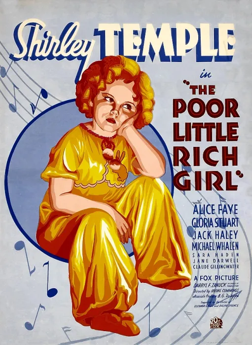 Framed Print : POOR LITTLE RICH GIRL, Shirley Temple, 1936, TM and Copyright 20th Century Fox Film Corp. All rights reserved. / courtesy Everett Collection