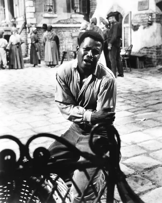 Framed Print : PORGY AND BESS, Sidney Poitier, 1959