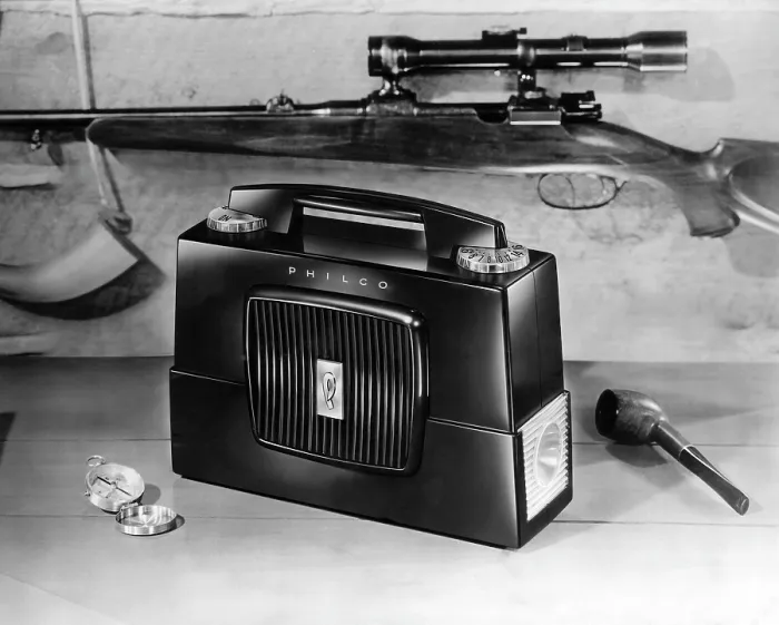 Framed Print : A portable transistor radio, c. 1954.. Courtesy: CSU Archives / Everett Collection Framed Print : A portable transistor radio, c. 1954.. Courtesy: CSU Archives / Everett Collection