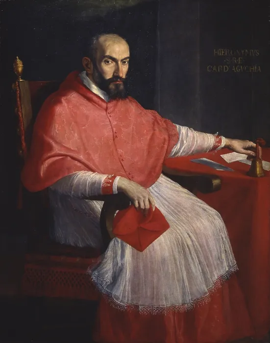 Framed Print : Portrait of Cardinal Girolamo Agucchi, by Domenico Zampieri also known as Domenichino, 1604, 17th Century, oil on canvas - Italy, Tuscany, Florence, Uffizi Gallery Framed Print : Portrait of Cardinal Girolamo Agucchi, by Domenico Zampieri also known as Domenichino, 1604, 17th Century, oil on canvas - Italy, Tuscany, Florence, Uffizi Gallery