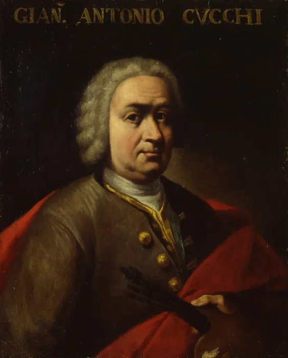 Framed Print : Portrait of Giovanni Antonio Cucchi, by Unknown Lombard Artist, 18th Century, oil on canvas - Italy, Lombardy, Milan, Castello Sforzesco, Civic Collections of Ancient Art Framed Print : Portrait of Giovanni Antonio Cucchi, by Unknown Lombard Artist, 18th Century, oil on canvas - Italy, Lombardy, Milan, Castello Sforzesco, Civic Collections of Ancient Art